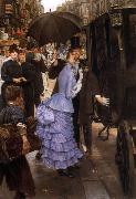 James Tissot La Demoiselle D'Honneur (The Bridesmaid) (nn01) Sweden oil painting reproduction